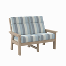 Charleston High Back Loveseat - Beige