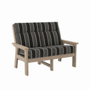 Charleston High Back Loveseat - Beige