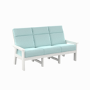 Charleston High Back Sofa - White