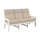 Charleston High Back Sofa - White