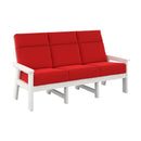 Charleston High Back Sofa - White