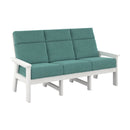 Charleston High Back Sofa - White