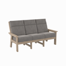 Charleston High Back Sofa - Beige