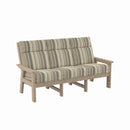 Charleston High Back Sofa - Beige