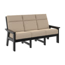 Charleston High Back Sofa - Black