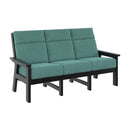 Charleston High Back Sofa - Black