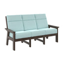 Charleston High Back Sofa - Chocolate