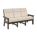 Charleston High Back Sofa - Chocolate