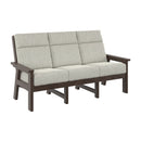 Charleston High Back Sofa - Chocolate