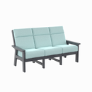Charleston High Back Sofa - Slate Grey