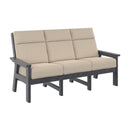 Charleston High Back Sofa - Slate Grey