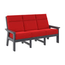Charleston High Back Sofa - Slate Grey