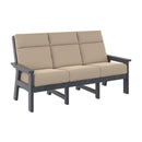 Charleston High Back Sofa - Slate Grey