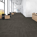 Shaw 18x36 Plank Carpet Tile--Partitions--Taupe MW005/00740